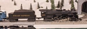 Lionel polar express engine and tender