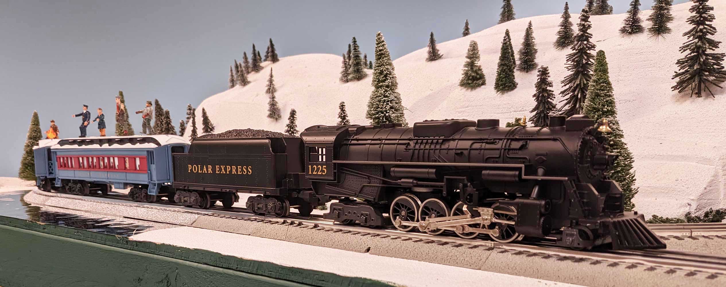 The Polar Express train set from Lionel in O gauge - Trains