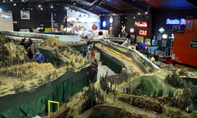 Colorado Model Railroad Museum Display in HO scale