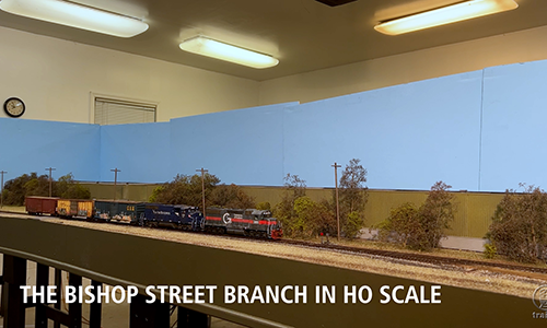 Guilford Rail System’s Bishop Street Branch in HO scale