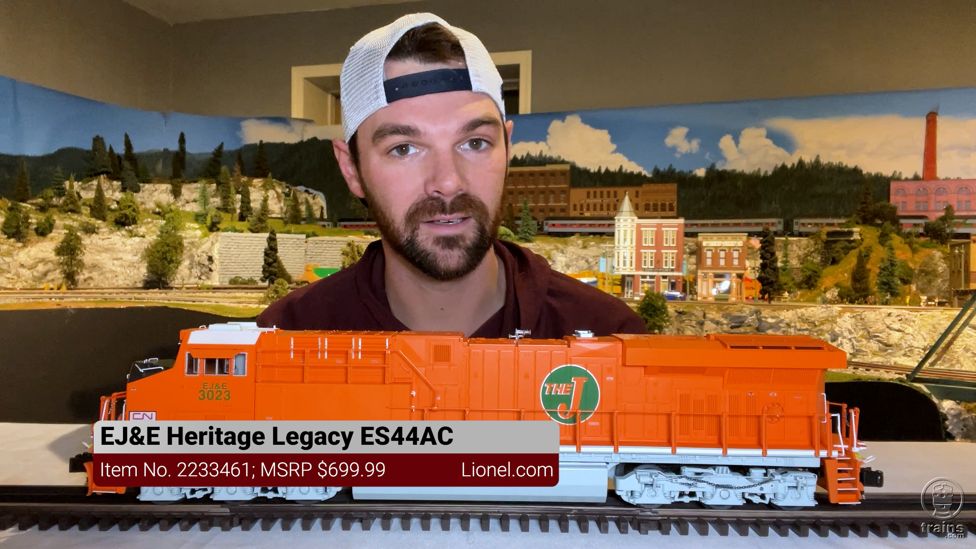 Lionel ES44AC locomotive personifies modern power