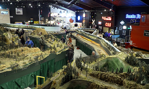 Favorite Trains.com videos of 2022, view of the Colorado Railroad Museum layout.