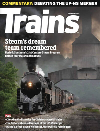 Trains Magazine Issue Cover