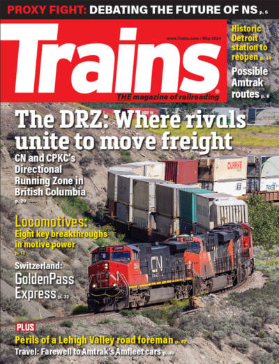 Trains Magazine Issue Cover