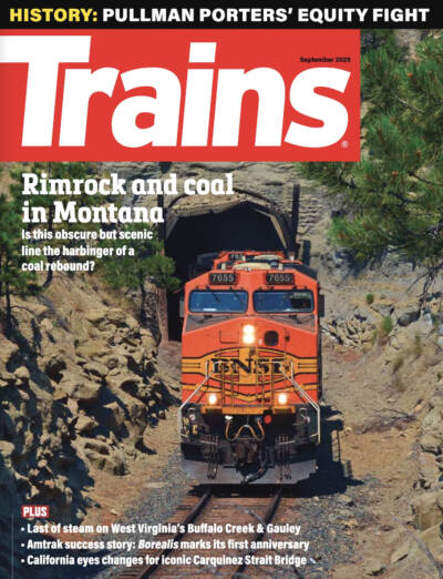 Trains Magazine Issue Cover