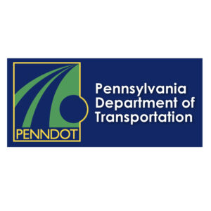 Logo of PennDOT, the Pennsylvania Department of Transportation