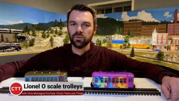 The Trippy and Polar Express trolleys from Lionel
