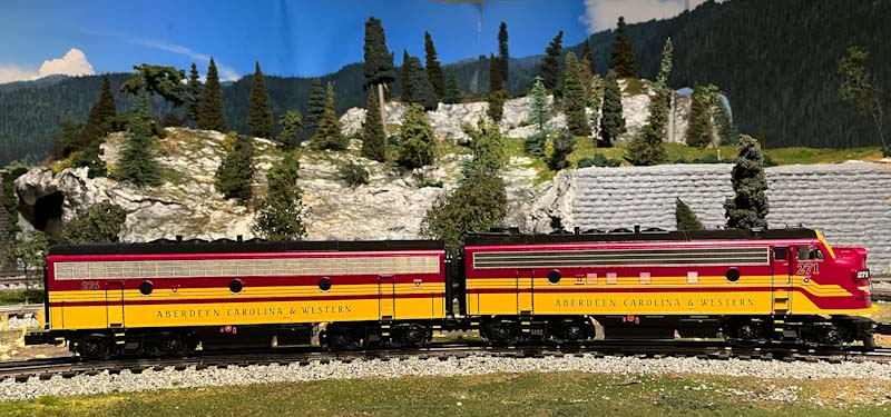 Lionel Aberdeen Carolina Western F9 locomotive