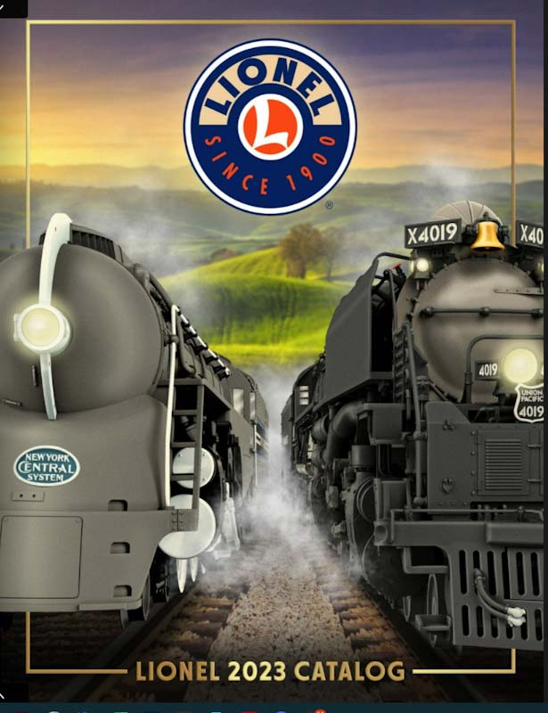 Quick takes on the Lionel 2023 Big Book catalog Trains