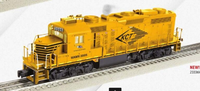 Lionel 2023 catalog GP20 Kansas City Terminal