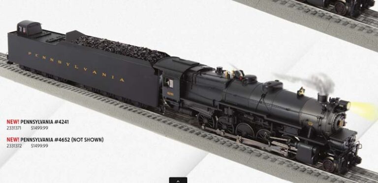 Lionel 2023 catalog Pennsy I1