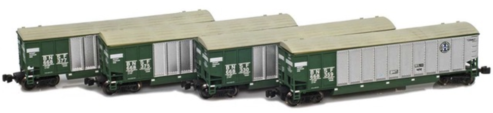 An image of three model freight cars