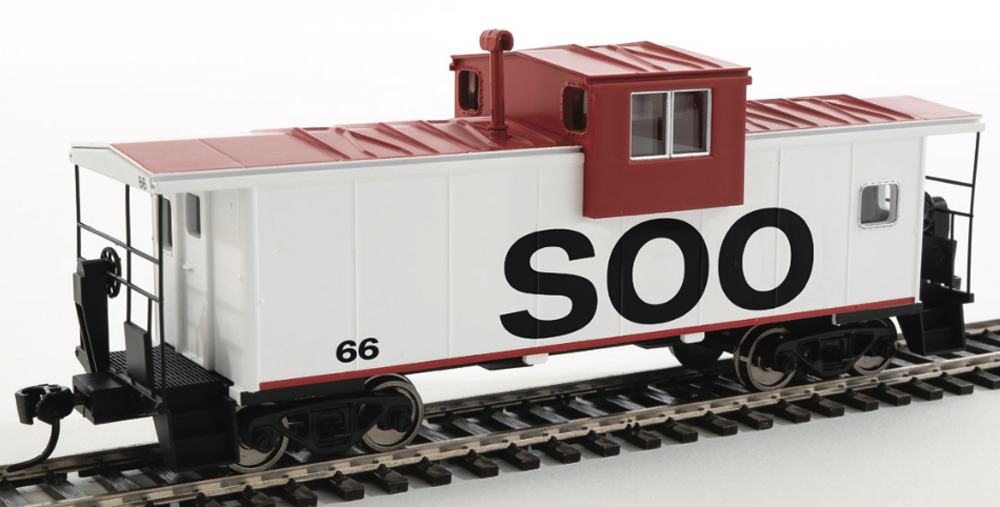 An image of a model caboose