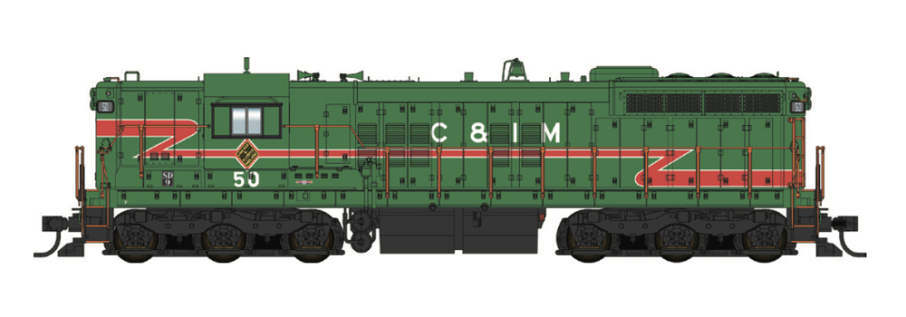 News & Products for the week of January 16th 2023: An image of a model locomotive