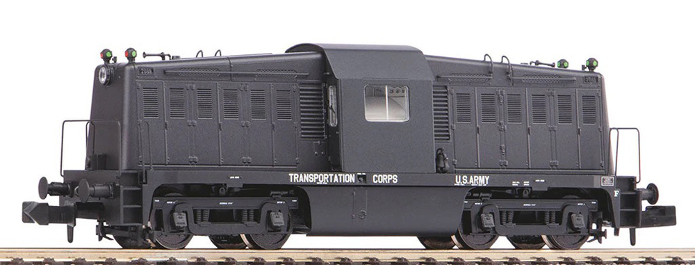 An image of a model diesel locomotive