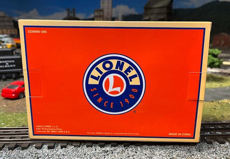 Lionel box for bobber caboose