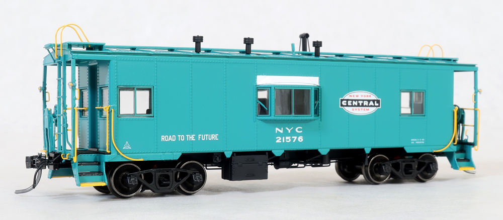 An image of a model caboose