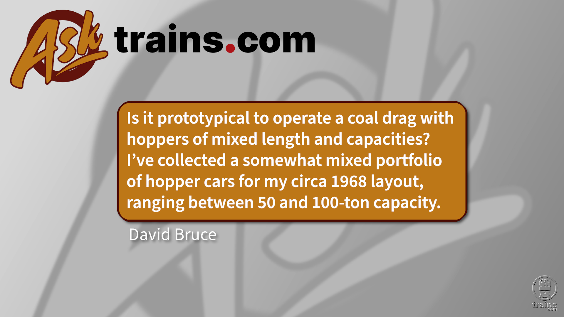 What coal hoppers are appropriate for 1968?