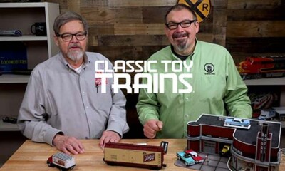 Menards Fury Motors, new O gauge test track on Bob’s Train Box 87