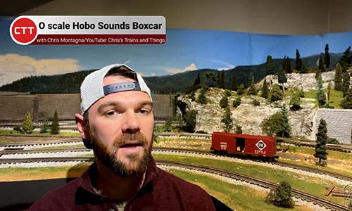 Hitching a ride on the Lionel Hobo Sounds Boxcar