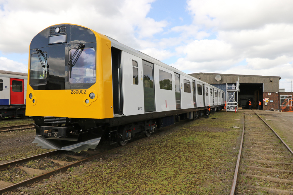 Former London subway equipment converted for intercity use