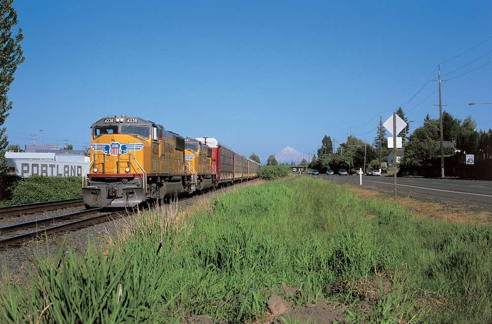 Union Pacific train