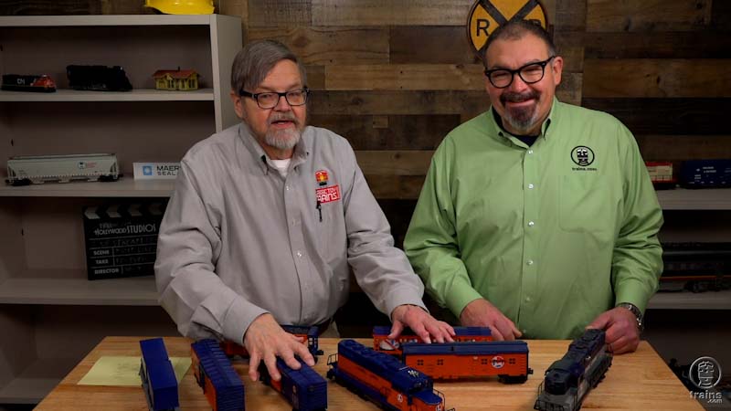 Showing a cheap o gauge train