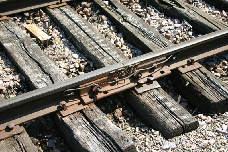 Track type and uses: An image of prototype wooden rails.