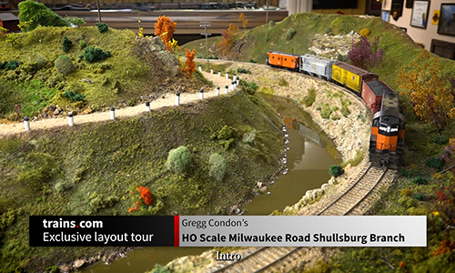 Gregg Condon’s Milwaukee Road in HO scale