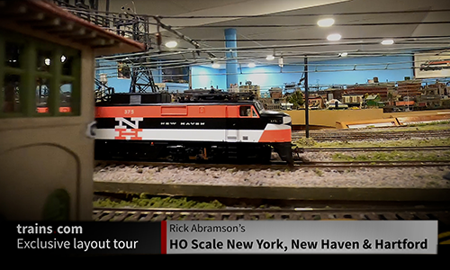 Rick Abramson’s New York, New Haven & Hartford in HO scale