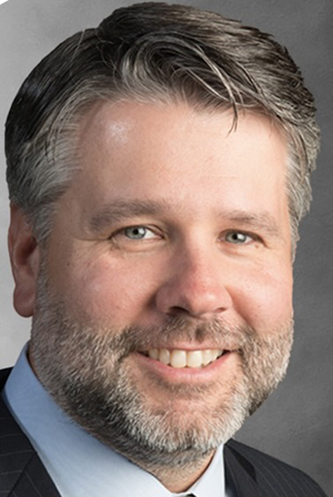 Head shot of man with beard