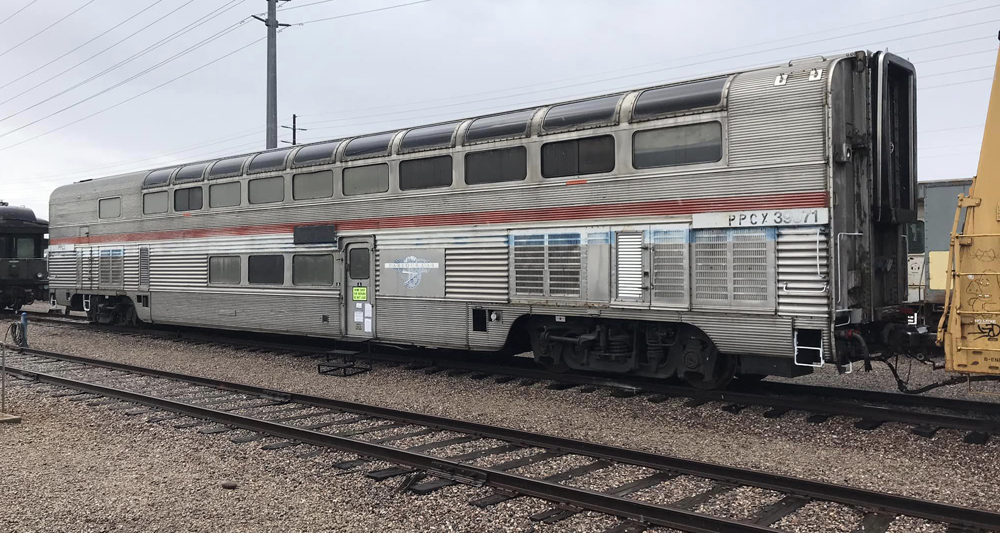 Former Santa Fe high-level passenger car