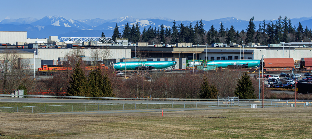 Train at factory.