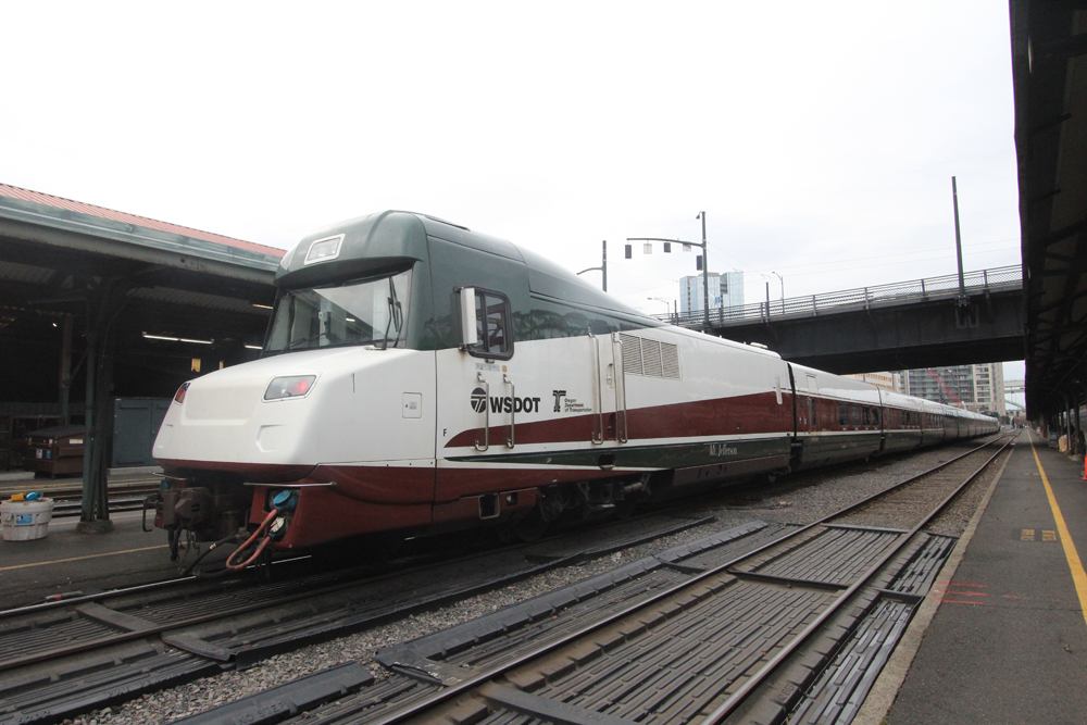 Cab car of Talgo trainset