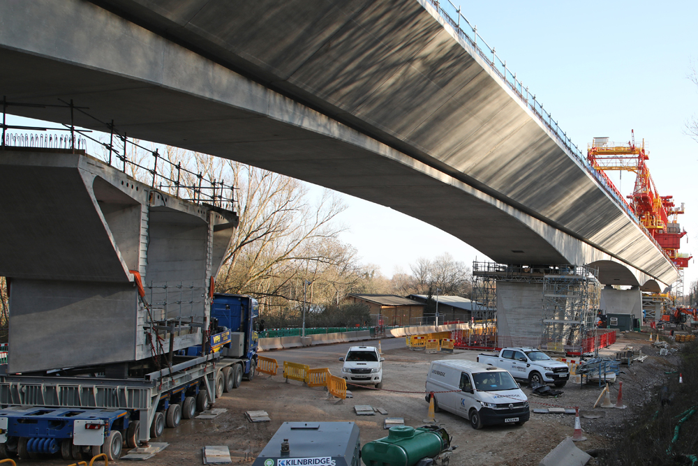 Bridge under construction