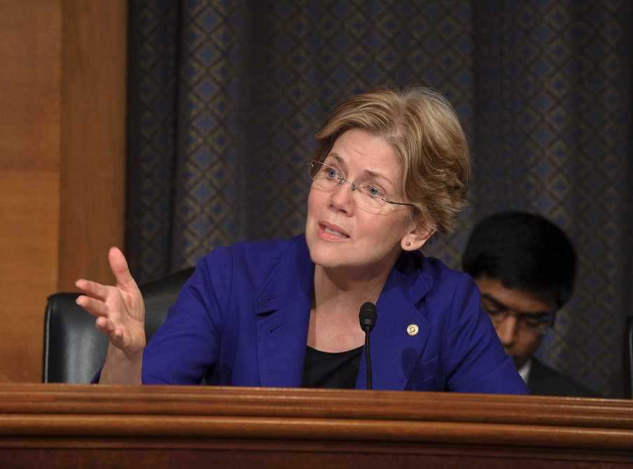 Woman gesturing at hearing