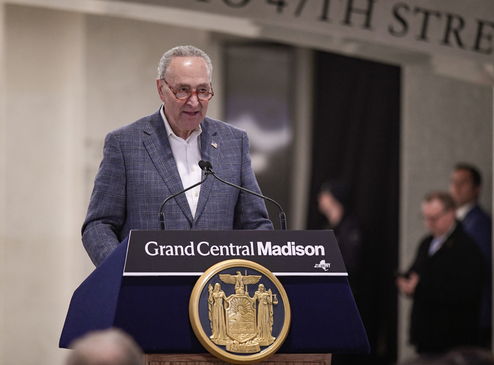 Man at podium