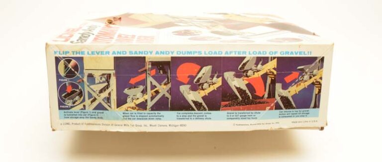 Lionel Sandy Andy Gravel Loader box side