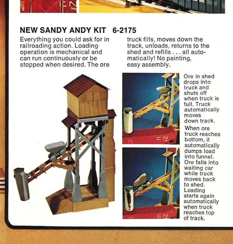 Lionel Sandy Andy Gravel Loader in the catalog