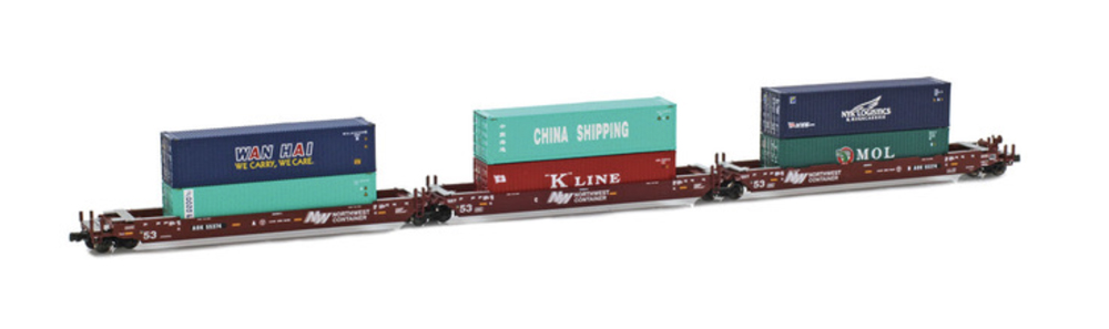 An image of a model freight car