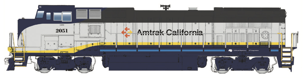 News & Products for the week of April 10th 2023: An image of a model locomotive