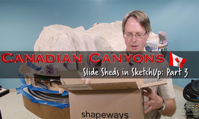Canadian Canyons Sidetrack: Slide Sheds in SketchUp, Part 3