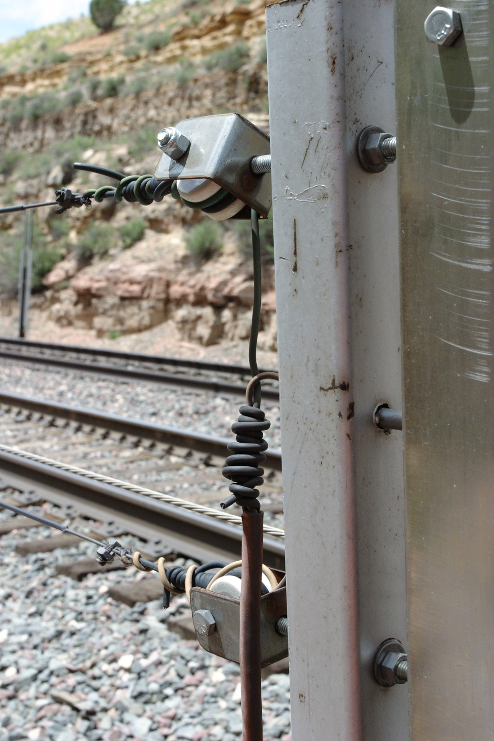 rockslide detector near track