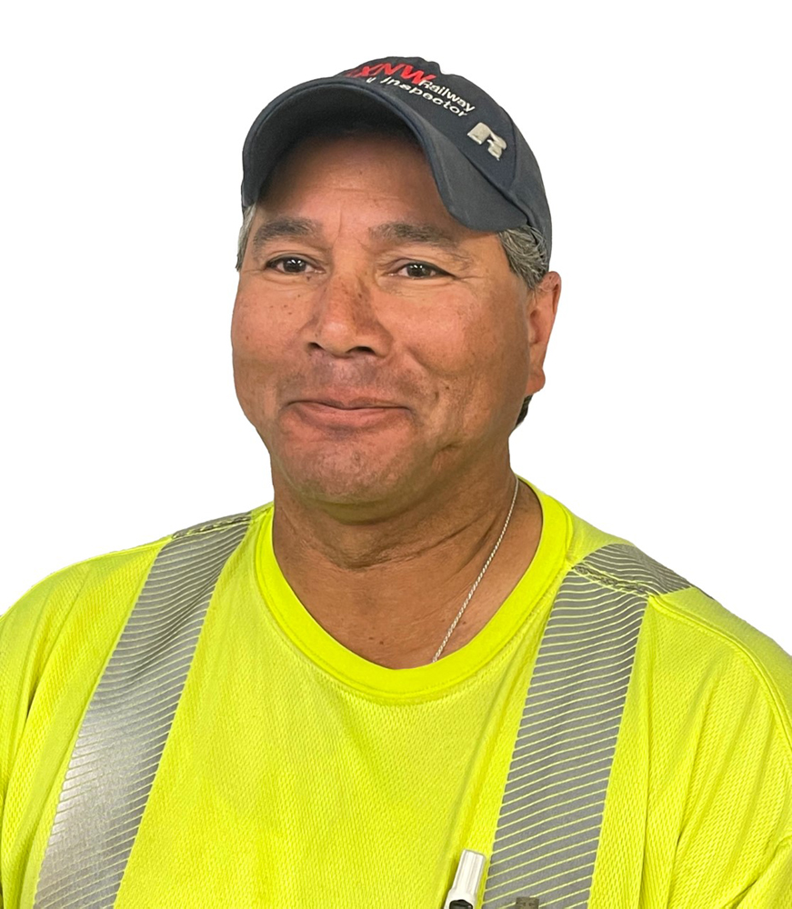 Man wearing high-visibility safety vest