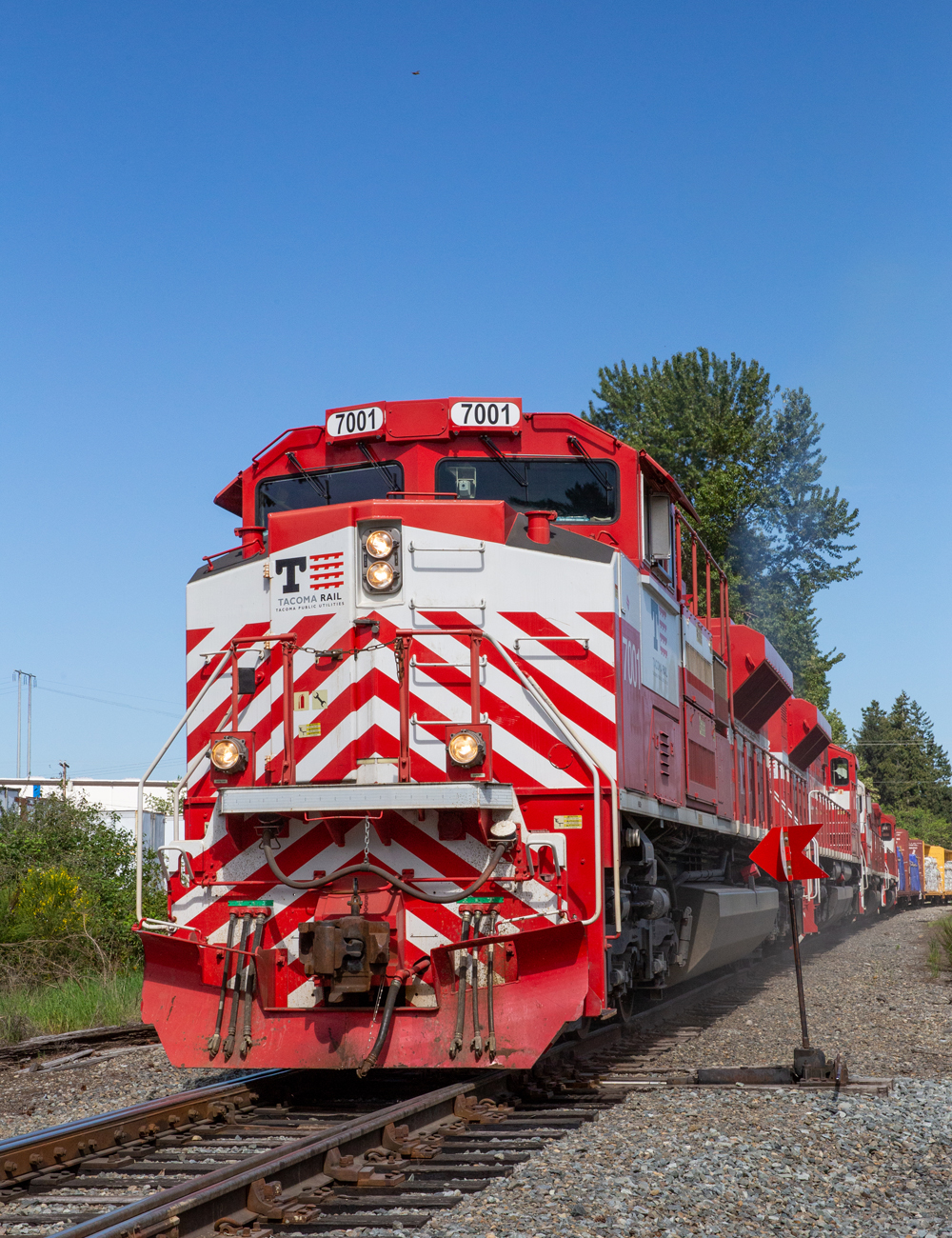 Rail ends service to Frederickson, Wash. Trains