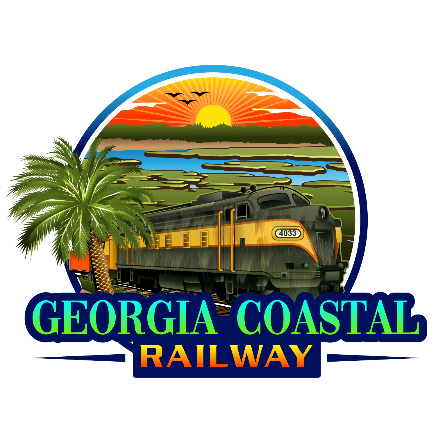 Georgia Coastal Railway logo