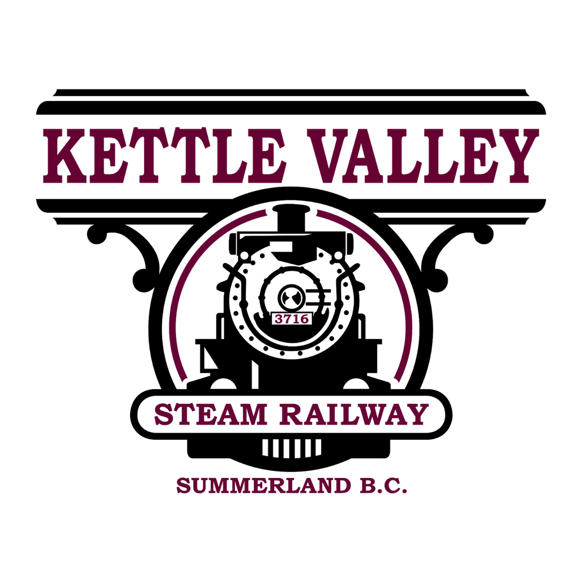 Kettle Valley Steam Railway logo