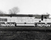Diesel Delaware & Hudson locomotive in profile