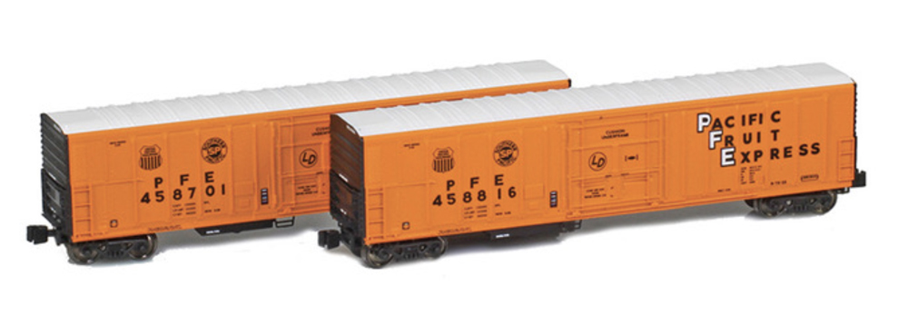 An image of a model freight car
