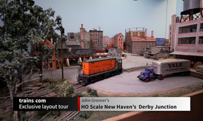 John Grosner’s New Haven Derby Junction in HO scale